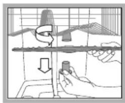 HOTPOINT-ARISTON LFF7 8H14 EU - Limpiar los rociadores - 1