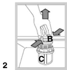 HOTPOINT-ARISTON LFF7 8H14 EU - Nettoyer les filtres - 2