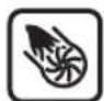 BOSCH ALB 36 LI - Erläuterung der Symbole auf dem Gartengerät - 5