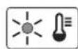 BOSCH ALB 36 LI - Temperatura do acumulador abaixo de 0^ ou acima de 45^ - 1