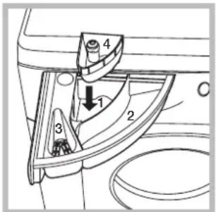 HOTPOINT-ARISTON ECO7L 1252 EU.T - Tiroir à produits lessiviels - 1