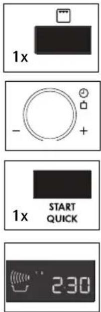 1x - + 1x START QUICK 230