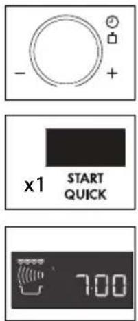 - + x1 START QUICK 700