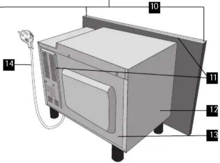 AEG MCD1763EM - VUE D'ENSEMBLE DE L'APPAREIL Four micro-ondes et accessoires - 2