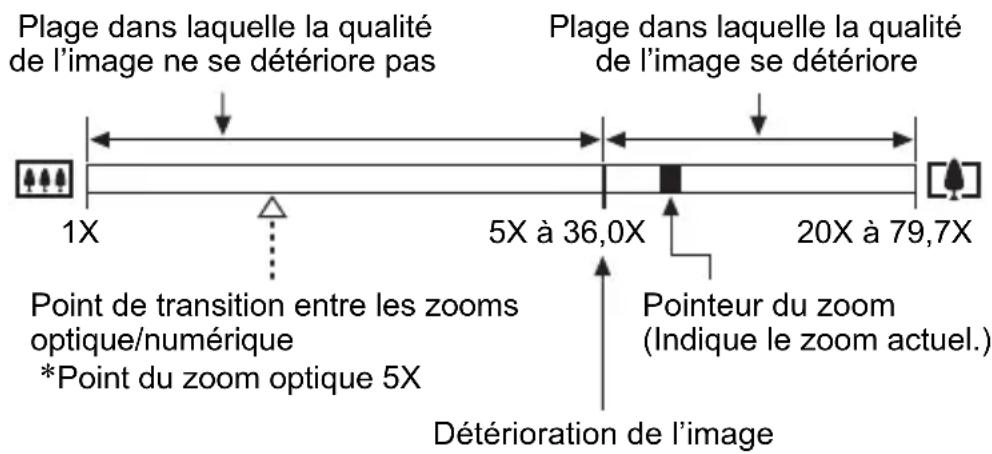 CASIO Exilim EXZS12 - Point de transition entre le zoom optique et le zoom numérique - 2