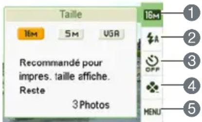 CASIO Exilim EXZS12 - Utilisez [▲] et [▼] pour sélectionner le paramètre qui doit être changé. - 1