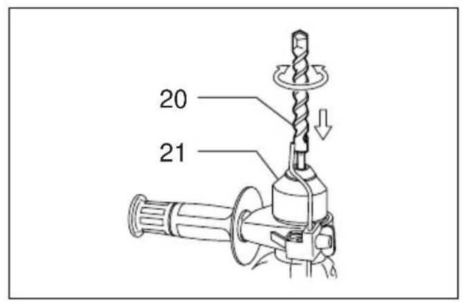 MAKITA BHR202ZX - BHR200 - 10
