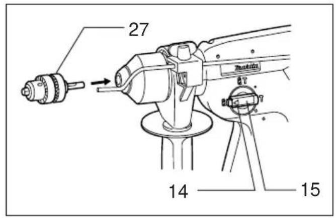 MAKITA BHR202ZX - BHR200 - 19