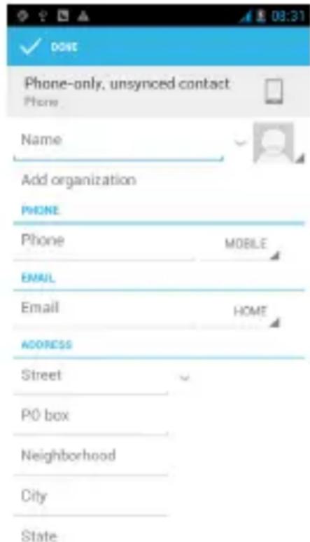 Sunstech uSUN250 - Contacts - 4