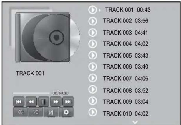 SAMSUNG HTH7500WM - Répétition des pistes d'un CD Audio - 1