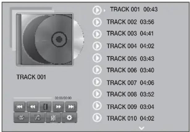 SAMSUNG HTH7500WM - Tasti del telecomando utilizzati per la riproduzione musicale - 2