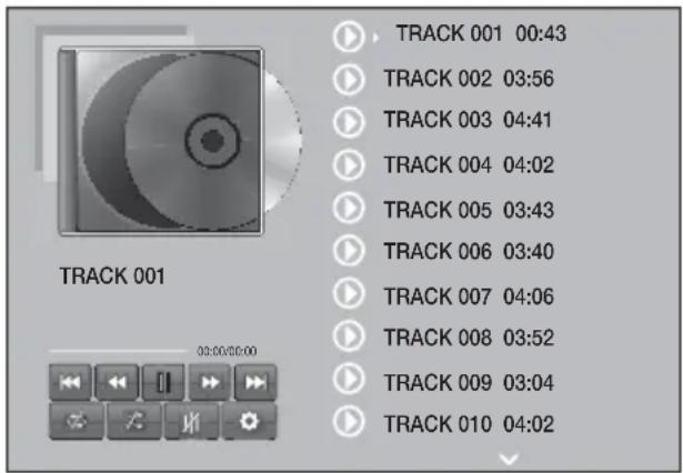 SAMSUNG HTH7500WM - Botões do Controlo Remoto utilizados para Reproduzir Música - 2