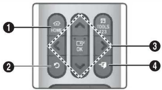 SAMSUNG HTH7500WM - Aceder ao ecrã Definições - 2