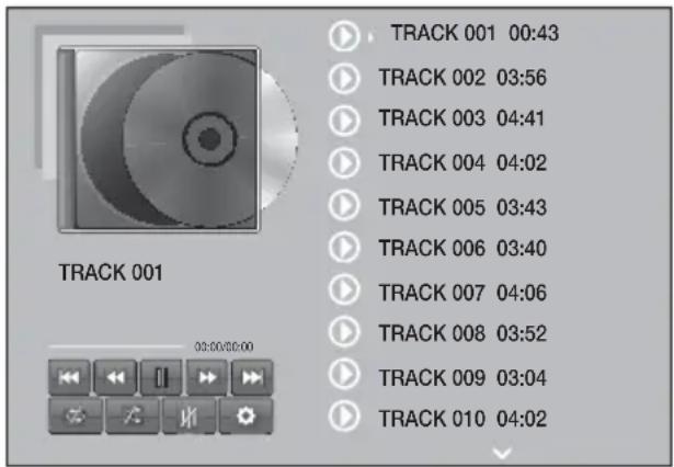 SAMSUNG HTH7500WM - Boutons de la télécommande servant à l'écoute de musique - 2