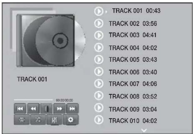 SAMSUNG HTH7500WM - Repetición de pistas de un CD de audio - 1