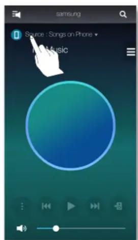 SAMSUNG WAM551 - Écoute de la musique à partir d'autres apparéils en réseau - 1