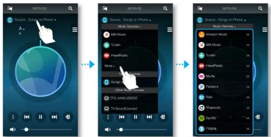 SAMSUNG WAM551 - Écouter de la musique en streaming - 1