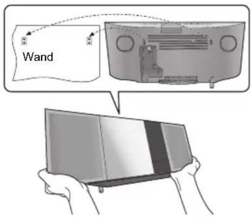 PANASONIC SCHC49DB - Bringen Sie das Seil zur Sturzprüvention (nicht mitgeliefert) an thisem Gerät an. - 5