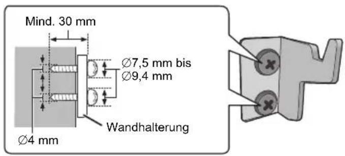 PANASONIC SCHC49DB - Bringen Sie das Seil zur Sturzprüvention (nicht mitgeliefert) an thisem Gerät an. - 4
