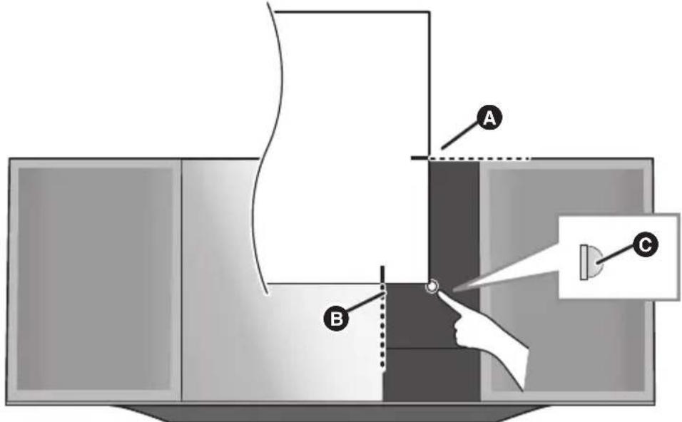 PANASONIC SCHC49DB - Anbringen der Stütze an thisem Gerät - 1