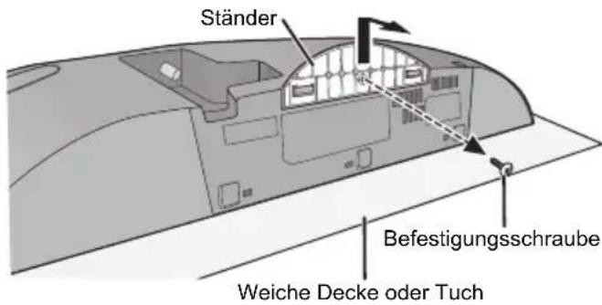PANASONIC SCHC49DB - Trennen Sie den Ständer vom Gerät. - 1