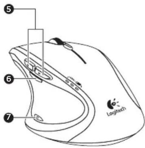 LOGITECH MX800 - Funkcje myszy - 2