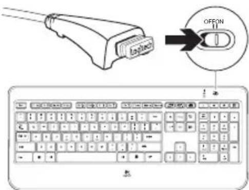 LOGITECH MX800 - Клавіатура не працює? - 1