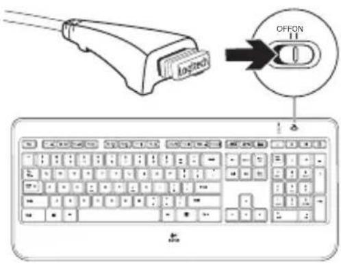 LOGITECH MX800 - Tipkovnica ne radi? - 1