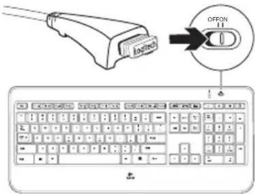 LOGITECH MX800 - Keyboard not working? - 1
