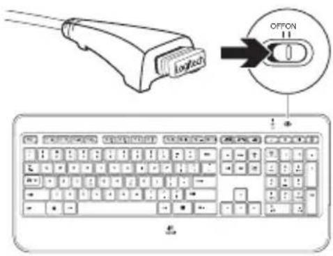 LOGITECH MX800 - Клавиатура не работает? - 1