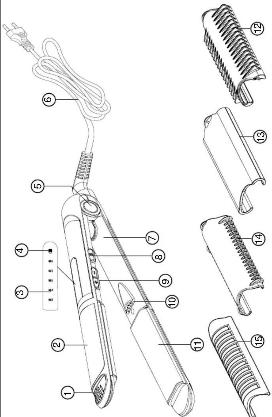 IMETEC B6 200 - PIASTRA PER CAPELLI - 1