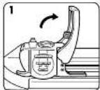 FELLOWES Electron A3180 - CHANGER LA BATTERIE DU GUIDE DEL ELECTRON SAFECUT - 1