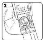 FELLOWES Electron A3180 - CHANGER LA BATTERIE DU GUIDE DEL ELECTRON SAFECUT - 2