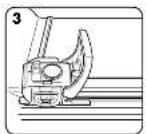 FELLOWES Electron A3180 - CHANGER LA BATTERIE DU GUIDE DEL ELECTRON SAFECUT - 3