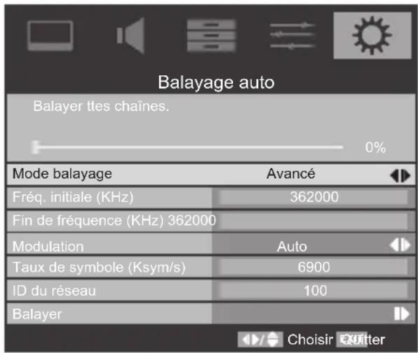 TOSHIBA 42SL738 - Balayage auto - 5