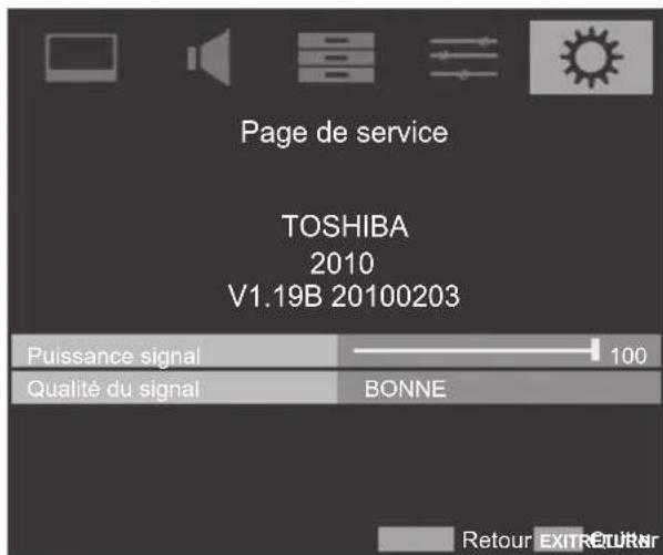 TOSHIBA 42SL738 - Informations Systeme - 2