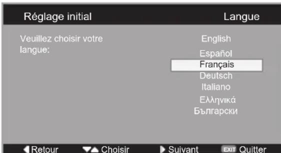 TOSHIBA 42SL738 - Réglage initial - 2