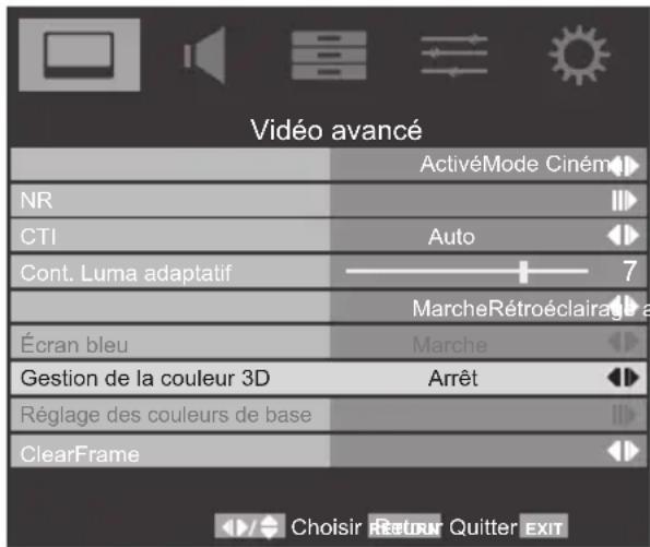 TOSHIBA 42SL738 - Gestion de la couleur 3D - 1