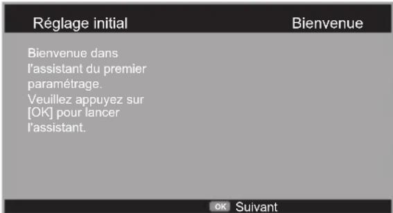 TOSHIBA 42SL738 - Réglage initial - 1