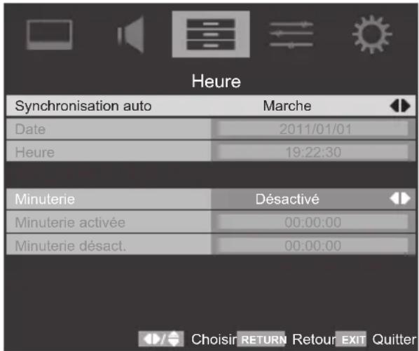 TOSHIBA 42SL738 - Heure - 2