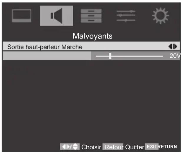 TOSHIBA 42SL738 - Malvoyants - 1