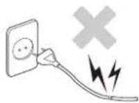 SAMSUNG HXDU015EB - Recommendations à propos de l'alimentation - 2
