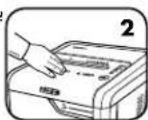FELLOWES Powershred 225i - AVERTIZARE: INSTRUCTION DE SIGURAN'TA IMPORTANTE — Citiţi inainte de/utilizare! - 3