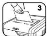 FELLOWES Powershred 225i - AVERTIZARE: INSTRUCTION DE SIGURAN'TA IMPORTANTE — Citiţi inainte de/utilizare! - 4