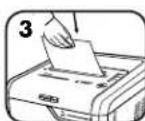 FELLOWES Powershred 225i - NAR MASKINEN ER I SLEEP MODE - 3