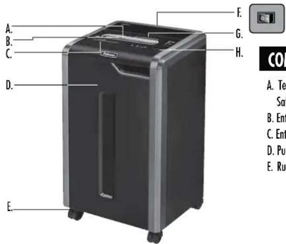 FELLOWES Powershred 225i - DéPANNAGE - 6