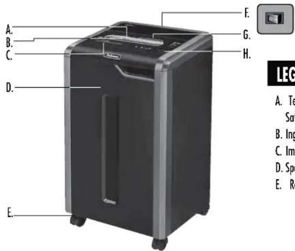 FELLOWES Powershred 225i - FEHLERDIAGNOSE UND -BEHEBUNG - 6