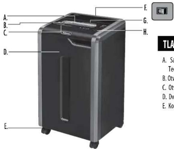 FELLOWES Powershred 225i - ÜRÜUN SINIRLI GARANTİSİ - 1
