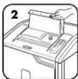 FELLOWES Powershred 485I - CLEANING AUTO-START INFRARED SENSORS - 2