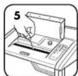 FELLOWES Powershred 485I - CLEANING AUTO-START INFRARED SENSORS - 5